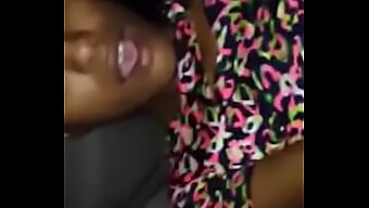 Young Black Teen Explores Anal Pleasures