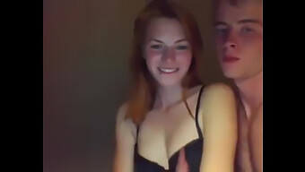 Redhead Beauty Indulges In Sensual Kissing And Explores Tight Pussy Pleasure