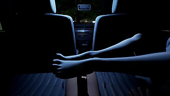 Remaja Vampire Mendapat Blowjob Kereta Dalam Animasi 3d