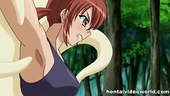 Casal Adolescente Animado Em Um Vídeo Hentai Japonês Sensual