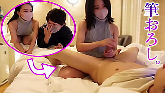 Cô Hầu Gái Nhật Bản Handjob Dẫn Đến Cực Khoái Và Xuất Tinh